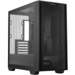 ASUS PRIME A21 Black Micro Tower for MATX CPU Cooler Support Upto 165mm, GPU Support Upto 380mm, 4x PCI Slot, 360mm Radiator Supported, Front I/O: 2x USB, HD Audio