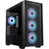 ASUS PRIME A21 Plus Black mATX Case with 4 X ARGB Fans CPU Cooler Support Upto 165mm, GPU Support Upto 380mm, 4x PCI Slot, 360mm Radiator Supported, Front I/O: 2x USB, HD Audio ASUS PRIME A21 Plus Black mATX Case with 4 X ARGB Fans CPU Cooler Support Upto 165mm, GPU Support Upto 380mm, 4x PCI Slot, 360mm Radiator Supported, Front I/O: 2x USB, HD Audio