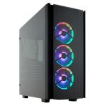 Corsair OBSIDIAN SERIES 500D RGB SE ATX MidTower Gaming Case RGB withTempered Glass,CPU Cooler Supports Upto 170mm, Graphs Card Supports Upto 370mm, 360mm Rad Supported, 7XPCI Slots, Front: 2XUSB3.0 1X Type C, HD Audio, NO PSU