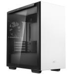 DEEPCOOL Macube 110 White MATX Mid Tower MATX/ITX Motherboard Supported, Tempered Glass, CPU Cooler Supports Upto 165mm, Graphics Card Supports Upto 320mm, 280mm Rad Supported, 4X PCI Slots, Graphics Card Holder Included, Front: 2X USB. HD