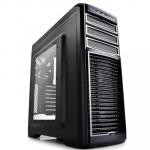 DEEPCOOL Kendomen TI Black Titianium ATX MidTower Gaming Case CPU Cooler Supports Upto 165mm, Graphs Card Supports Upto 310mm, 7XPCI Slots, 5 Fans Pre-installed, Front 1XUSB3.0, 1XUSB2.0, HD Audio, NO PSU