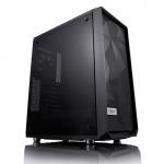 Fractal Design Meshify C Blackout Edition ATX MidTower Gaming Case Tempered Glass, CPU Cooler Supports Upto 172mm, Graphs Card Supports Upto 315mm, 360mm Rad Supported 7X PCI Slots, Front 2X USB 3.0, HD Audio, NO PSU