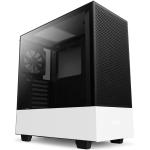 NZXT H511 Flow White ATX MidTower Gaming Case Tempered Glass, CPU Cooler Supports Upto 165mm, Video Card Supports Upto 381mm, 280mm Radiator Supported, 7X PCI Slots, Front 2 X USB 3.0 , HD Audio, NO PSU, For System Build only