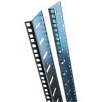 Dynamix RALM42-6 42U L-shaped mounting rail for 600mm width cabinets - Includes 2 right hand and 2 left hand pcs