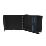 Dynamix FW4MP3 Wall Mount Modular Box - 4 Slot LGX Unloaded - Splice Bridge - 24x 40mm Splice Protectors