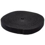 StarTech.com HKLP25 Hook-and-Loop Roll Cut-to-Size Reusable Cable Ties - 7.6m (25ft) Bulk Industrial Wire Fastener Tape
