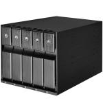 Silverstone SST-FS305-12G Three 5.25" device bay to five 3.5" SAS-12G / SATA-6Gbit/S Trayless Hot-Swap Cage