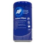 AF AISW100 Isoclene Anti-Bacterial Office Wipes - Tub of 100