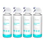 Cruxtec 4x ADS01 bundle pack Clean Range compressed Air Duster 400ML spray can with nozzle Dust-off compressed air safely and quickly blow dust, dirt and debris from even the hard to reach places
