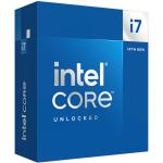 Intel Core i7 14700K CPU 20 Cores / 28 Threads -33MB Cache - LGA 1700 Socket - 125W TDP - Intel 600/700 Series Motherboard Required - Heatsink Not Included