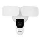 Dahua 4MP 2-in-1 Outdoor Smart WiFI Security Camera & Outdoor Floodlight. Dual LED Lights.SmartH.264, H.265, Night Vision, Built-in 110dB Siren, IP65, Motion Activated, 2-Way Talk, Mains. White