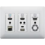 Aurora IPX-TCW3-C-W 4K Transceiver Wall Plate