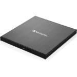 Verbatim 43888 External Slim Bluray Writer Ultra HD 4K Type C Connection