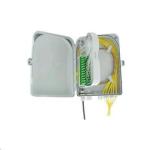 Dynamix FWEIP24 Lockable Indoor/Outdoor     Fibre Termination Box. 24 position SC Simplex. IP65,UV Resistant