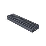 Orico M.2 NVMe SSD Enclosure USB3.1 Gen2 Type-C 10 Gbps - ( Grey )  Aluminium Alloy Case , Support up to 2TB M.2 NVMe SSD