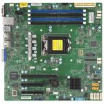 Supermicro Remanufactured X11SCL-F Server Board, mATX, LGA1151, C242, 4 DIMM, 2x GbE, 6x SATA3, 5x USB3.1, 1x PCI-E 3.0 x16, 2x PCI-E 3.0 x4, 1x VGA, IPMI, 1x M.2 /PB 6 mths warranty