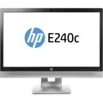 HP EliteDisplay E240c 24" IPS FHD Video Conferencing Monitor (A-Grade Refurbished) DisplayPort - HDMI - VGA - Integrated Webcam 720p HD -Supplied with HDMI & Power Cable-Reconditioned by PBTech - 1 Year Warranty