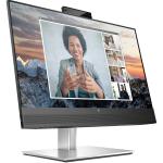 HP E24mG4 24" IPS FHD Video Conferencing Monitor (A-Grade Refurbished) OEM STAND - DisplayPort - HDMI - USB-C - Integrated Webcam 5MP - Supplied with HDMI & Power Cable - Reconditioned by PBTech - 1 Year Warranty