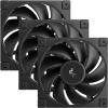 DEEPCOOL FD12 Black 3 Pack 120mm PWM Case Cooling Fan, Triple Pack DEEPCOOL FD12 Black 3 Pack 120mm PWM Case Cooling Fan, Triple Pack