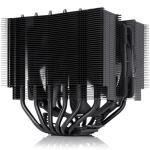 NOCTUA NH-D15S Chromax Black CPU Cooler 1x 140mm PWM Fan, 160mm Clearance, Support Intel LGA 1700 / 1200 / 115X / 2011/ 2066, AMD AM5 / AM4 / AM3 / FM1 / FM2 / FM2+ (backplate required)