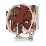 NOCTUA NH-U14S single PWM fan LGA3647 Xeon Edition CPU Cooler, 165mm x 150mm x 78mm with included 140mm fan, includes mount brackets for square ILM and narrow ILM