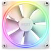 NZXT F120 RGB DUO White 120mm Dual Sided RGB FAN, Single pack, Requires NZXT RGB lighting Controller NZXT F120 RGB DUO White 120mm Dual Sided RGB FAN, Single pack, Requires NZXT RGB lighting Controller