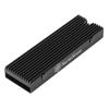 Silverstone TP05 Double Layer Design M.2 SSD Cooling Kit, PS5 Compatible - Aluminum Black Silverstone TP05 Double Layer Design M.2 SSD Cooling Kit, PS5 Compatible - Aluminum Black