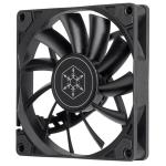 Silverstone Air Slimmer 90 Case Fan 92*92*15mm, PWM 500~2500rpm , Hydro bearing, Black Color
