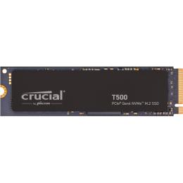 Crucial T500 2TB NVMe M.2 Gen4 Internal SSD 2280 - PCIe Gen 4 - Read up to 7400MB/s - Write up to 7000 MB/s