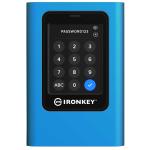 Kingston IronKey Vault 3.84TB USB-C Privacy 80 External SSD - Certified with XTS-AES 256-bit Encryption - Unique Intuitive Touch Screen /  Multi-Password (Admin/User) Option with PIN/Passph