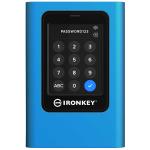 Kingston IronKey Vault 7.68TB USB-C Privacy 80 External SSD - Certified with XTS-AES 256-bit Encryption - Unique Intuitive Touch Screen /  Multi-Password (Admin/User) Option with PIN/Passp
