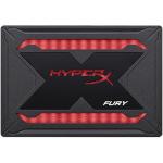 HyperX Fury RGB 240GB 2.5" SATA3 7mm Internal Solid State Drive , Read up to 550MB/s, Write up to 480MB/s Stunning RGB Styling, Support Asus/Gigabyte/MSI/Asrock RGB Sync