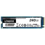 Kingston SEDC1000BM8/240G DC1000B 240 GB Solid State Drive - M.2 2280 Internal - PCI Express NVMe (PCI Express NVMe 3.0 x4)- Server Device Supported - 0.5 DWPD - 248 TB TBW - 2200 MB/s Maximum Read Transfer Rate - 256-bit Encryption Standar