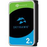 Seagate SkyHawk ST2000VX017 2 TB Hard Drive - 3.5" Internal - SATA (SATA/600) - Conventional Magnetic Recording (CMR) Method - Video Surveillance System Device Supported - 5400rpm