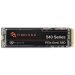 Seagate FireCuda 540 1TB NVMe Internal SSD PCIe Gen5 x4 NVMe 2.0 M.2 - Up to 10,000 MB/s - Windows / Linux & PlayStation 5