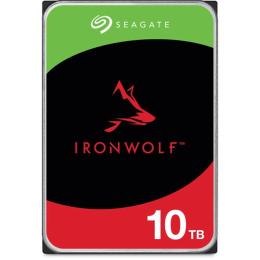 Seagate IronWolf 10TB NAS Internal HDD SATA 6Gb/s - 256MB Cache - Perfect for 1-8 BAY NAS system - 3 years warranty
