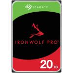 Seagate IronWolf Pro 20TB Internal HDD - SATA 6Gb/s - 7200 RPM - 256MB Cache - Perfect for 1-16 BAY NAS system - 5 years warranty