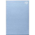 Seagate One Touch 1TB Portable External HDD - Blue with Rescue Data Recovery