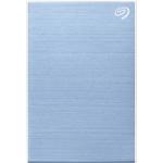 Seagate One Touch 5TB Portable External HDD - Blue with Rescue Data Recovery