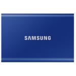 Samsung T7 1TB Portable External SSD - Indigo Blue USB 3.2 Gen2 (10Gbps) - Read up to 1050MB/s - Password Protection