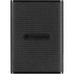 Transcend ESD270C 250GB Portable External SSD - Black USB-C