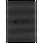 Transcend ESD270C 2TB Portable External SSD - Black USB-C
