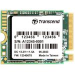 Transcend Embedded M.2 2230, 256GB, PCIe Gen3x2, B+M Key, 3D TLC, DRAM-less, PE: 3K