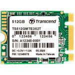 Transcend Embedded M.2 2230, 512GB, PCIe Gen3x2, B+M Key, 3D TLC, DRAM-less, PE: 3K