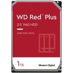 WD Red Plus 1TB 3.5" Internal HDD SATA3 - 5400 RPM - 64MB Cache - 3 Years Warranty - Designed and tested for RAID environments