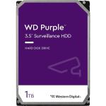 WD Surveillance Purple 1TB 3.5" Internal HDD SATA3 - 64MB Cache - 24x7 always on Reliability - Built for personal, home office or small business - Up to 64 cameras - 3 Years warranty