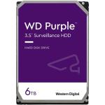 WD Surveillance Purple 6TB 3.5" Internal HDD SATA3 - 64MB Cache - 24x7 always on Reliability - Built for personal, home office or small business - Up to 64 cameras - AllFrame 4K Technology - 3 Years warranty