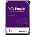 WD Surveillance Purple 8TB 3.5" Internal HDD SATA3 - 256MB Cache - 24x7 always on Reliability - Built for personal, home office or small business - Up to 64 cameras - AllFrame 4K Technology - 3 Years warranty