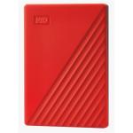 WD My Passport 2TB Portable External HDD - Red 2.5" - USB 3.0
