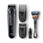 Braun BT3040 Cordless & Rechargeable Beard & Hair Trimmer Includes Gillette razor